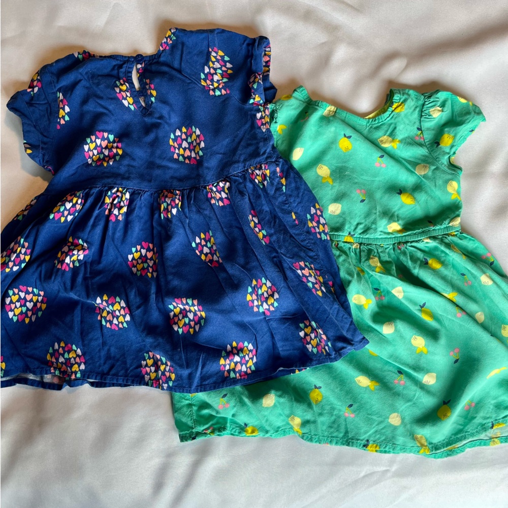 Sundress blues greens